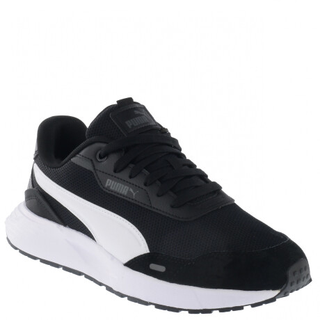 Championes de Hombre Puma Runtamed Negro - Blanco