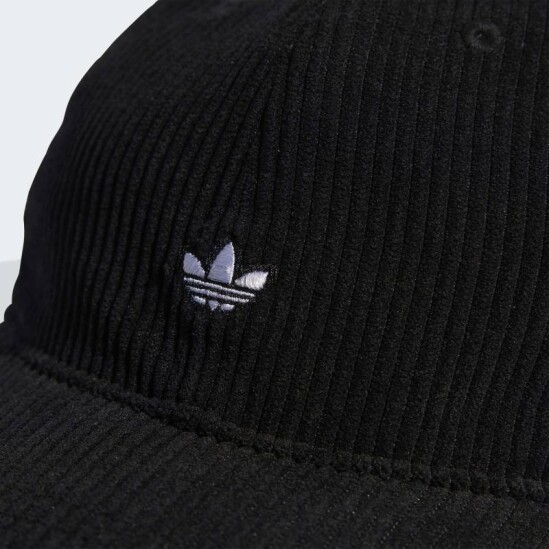 Gorro Adidas Béisbol Corduroy Negro