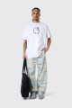 S/S Barbwire C T-Shirt Blanco