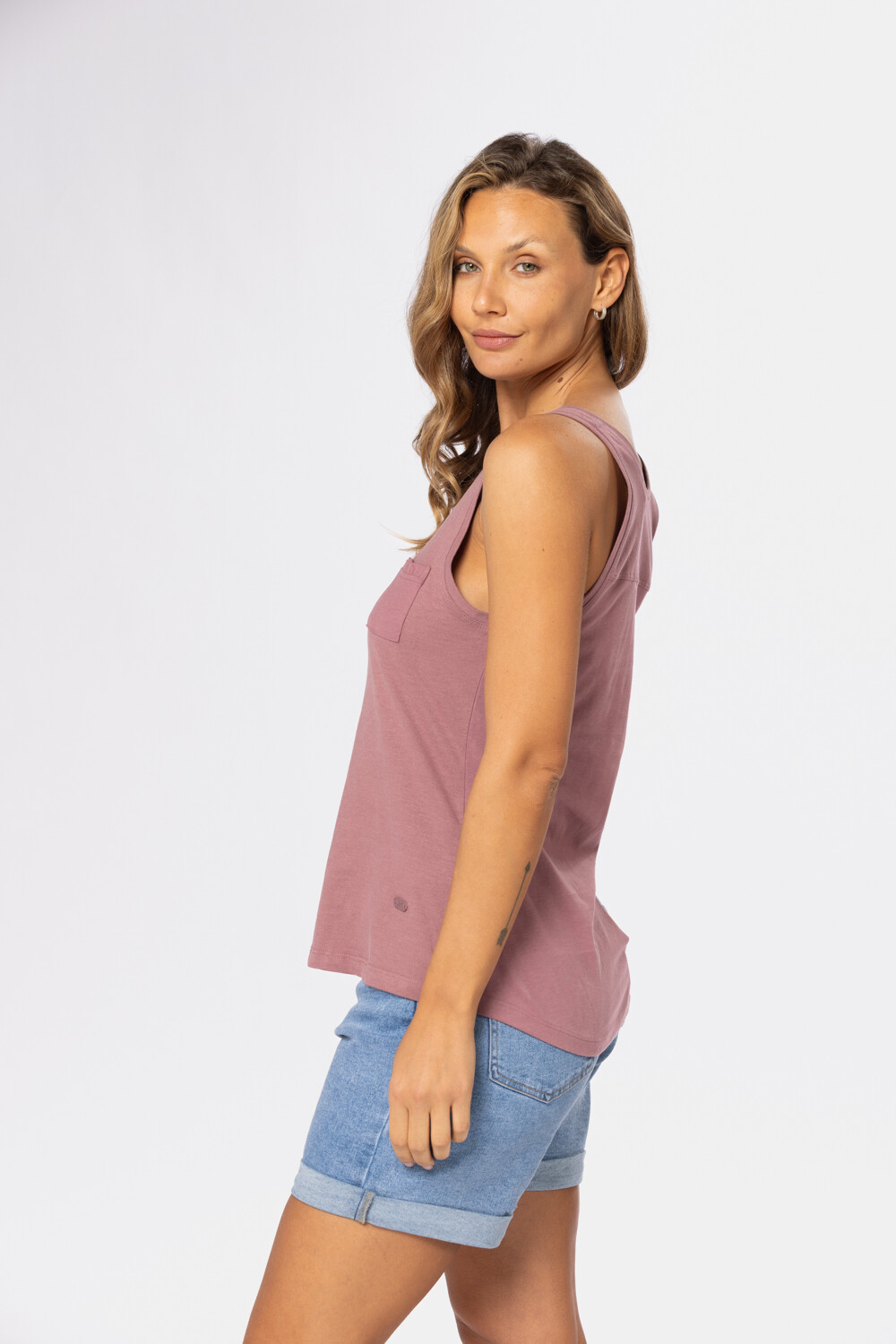 MUSCULOSA LISA Rosado