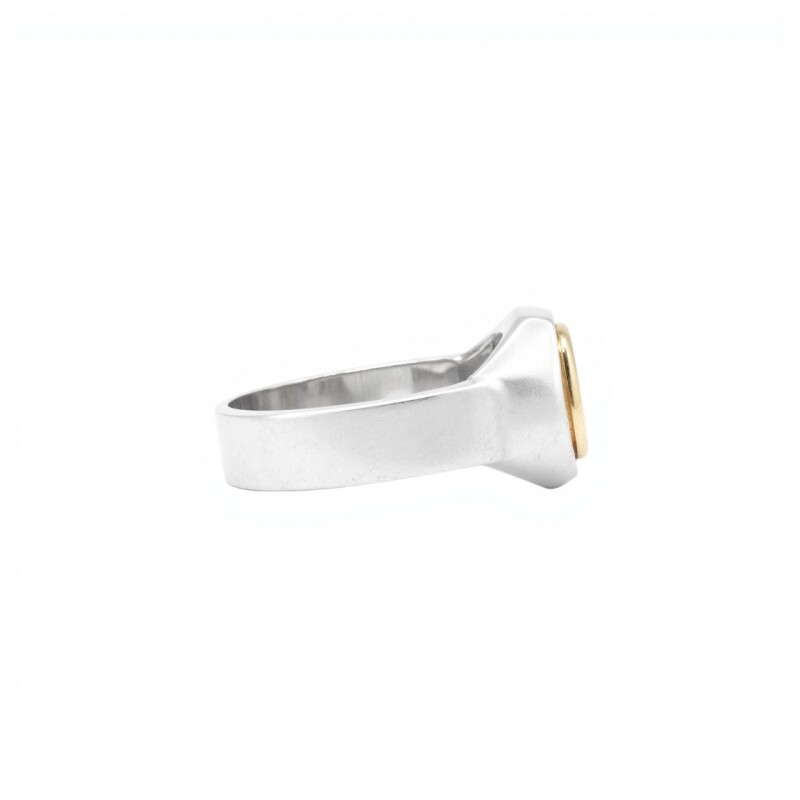 Anillo Profesión Asistente Social -Plata y Oro-Sin Piedra-AP5018 sinpiedra