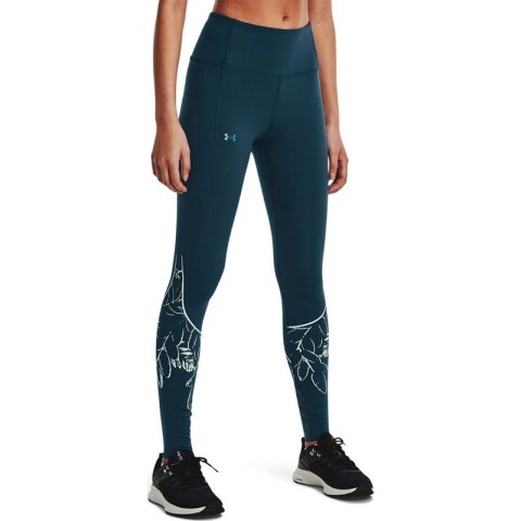 Calza Under Armour Auxetic RUSH™ Azul