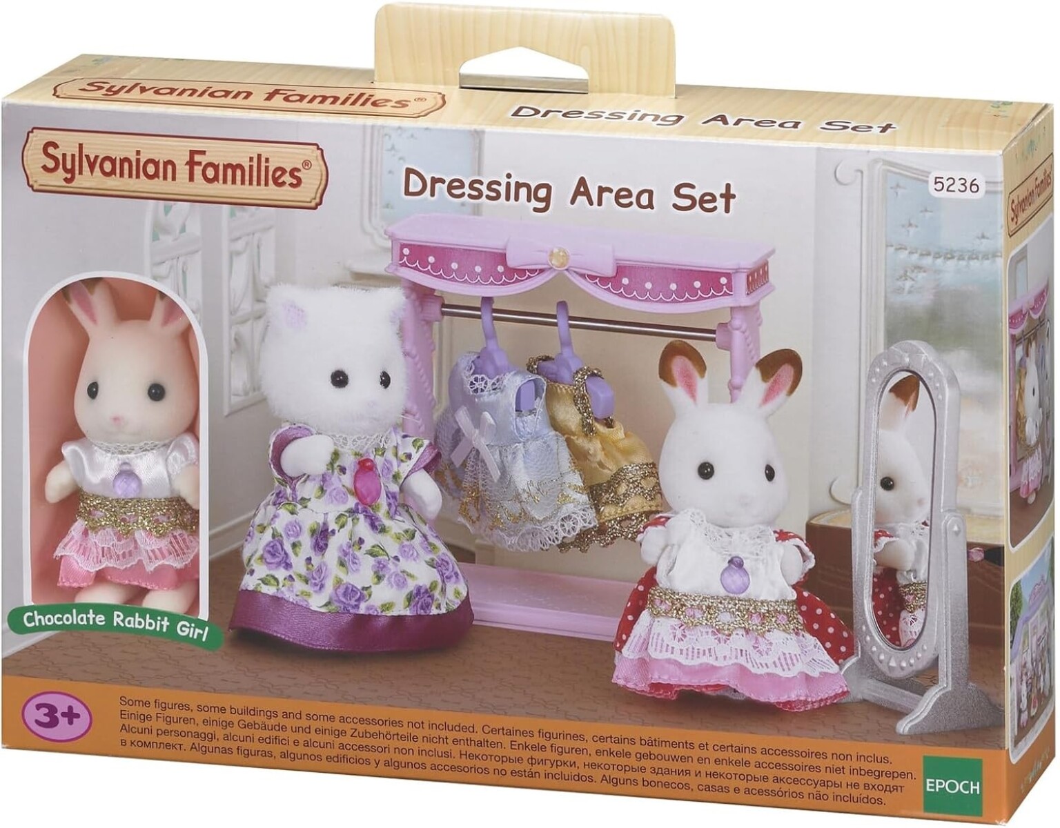 Sylvanian Families Set Vestidor + Vestidos 