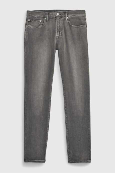 Jean Slim Soft Hombre Grey Wash