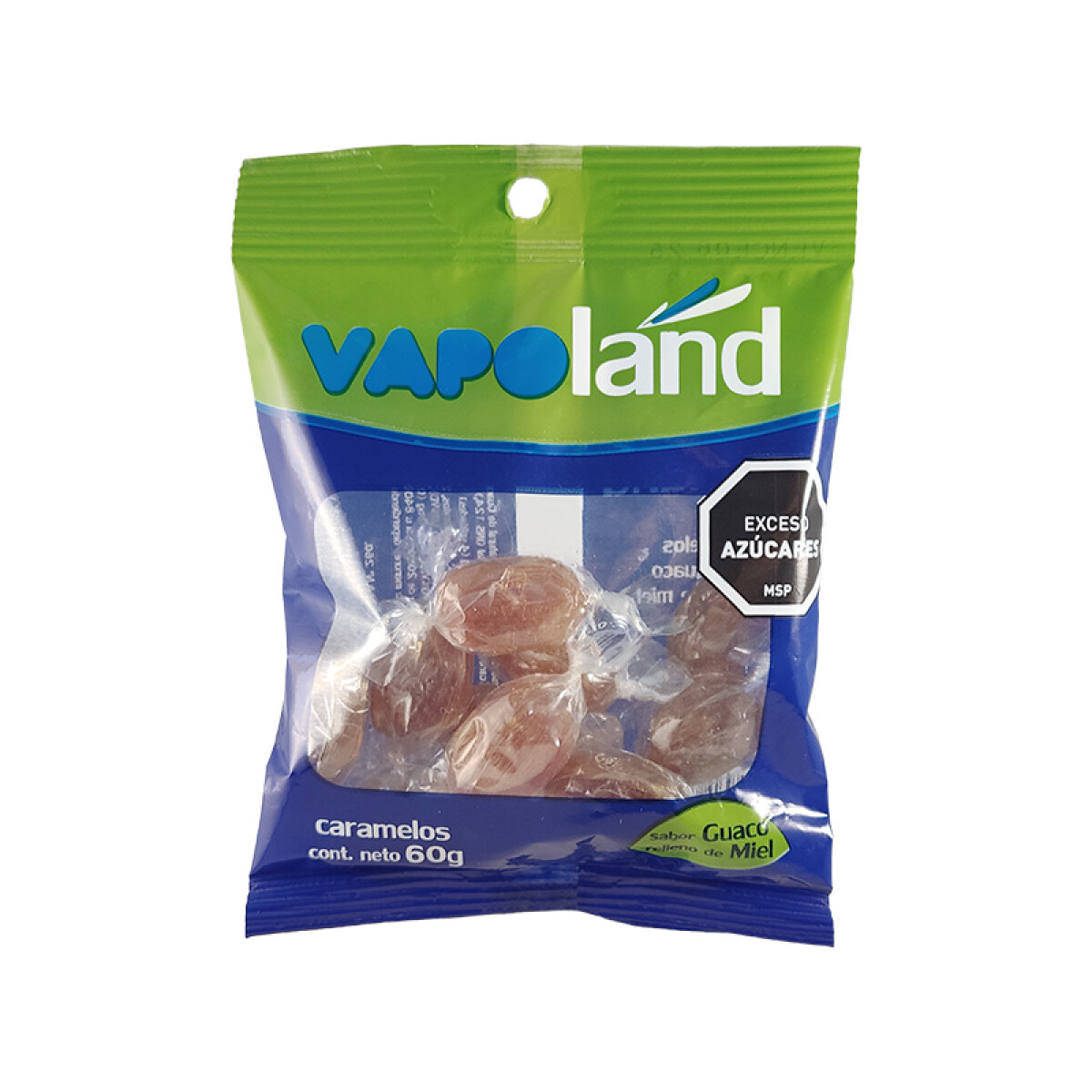 Vapoland caramelos 60 g - Guaco 