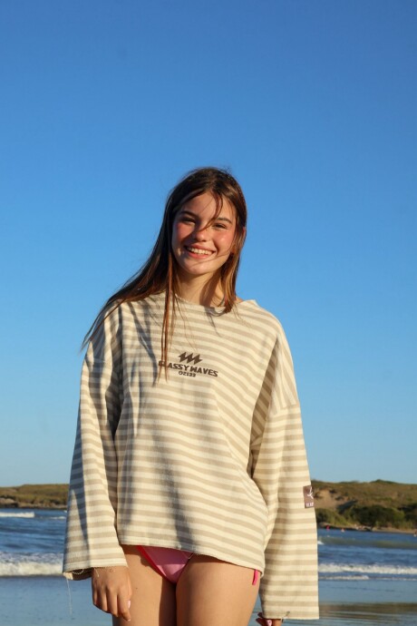 Buzo Reversible Marinero / Arena - Preventa U