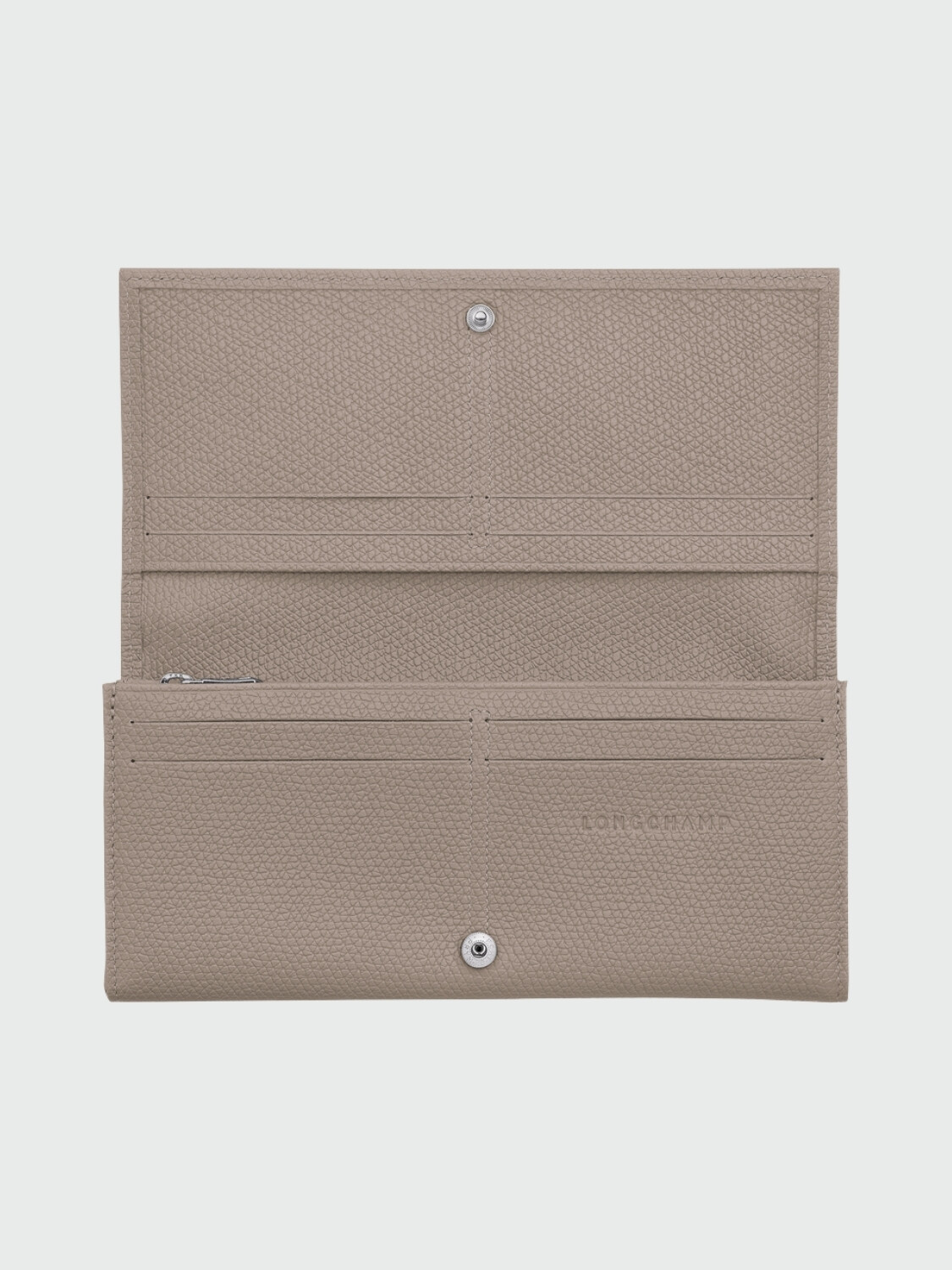 Billetera Larga Continental Le Roseau Gris