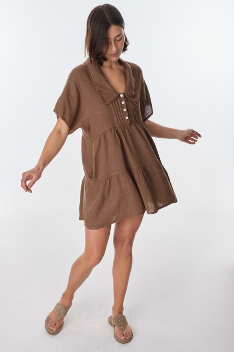 Vestido New Castello Chocolate