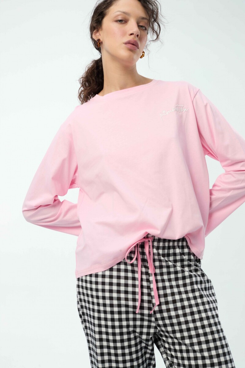 Camiseta Bruna - Rosado 