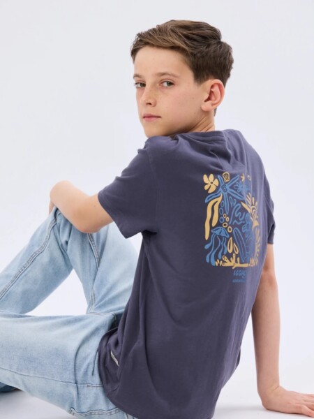 T-SHIRT LEGACY 6191 M.C NIÑO AZUL