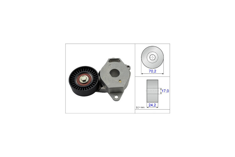 Tensor De La Correa Toyota Yaris/Etios 12-25 Tensor De La Correa Toyota Yaris/Etios 12-25