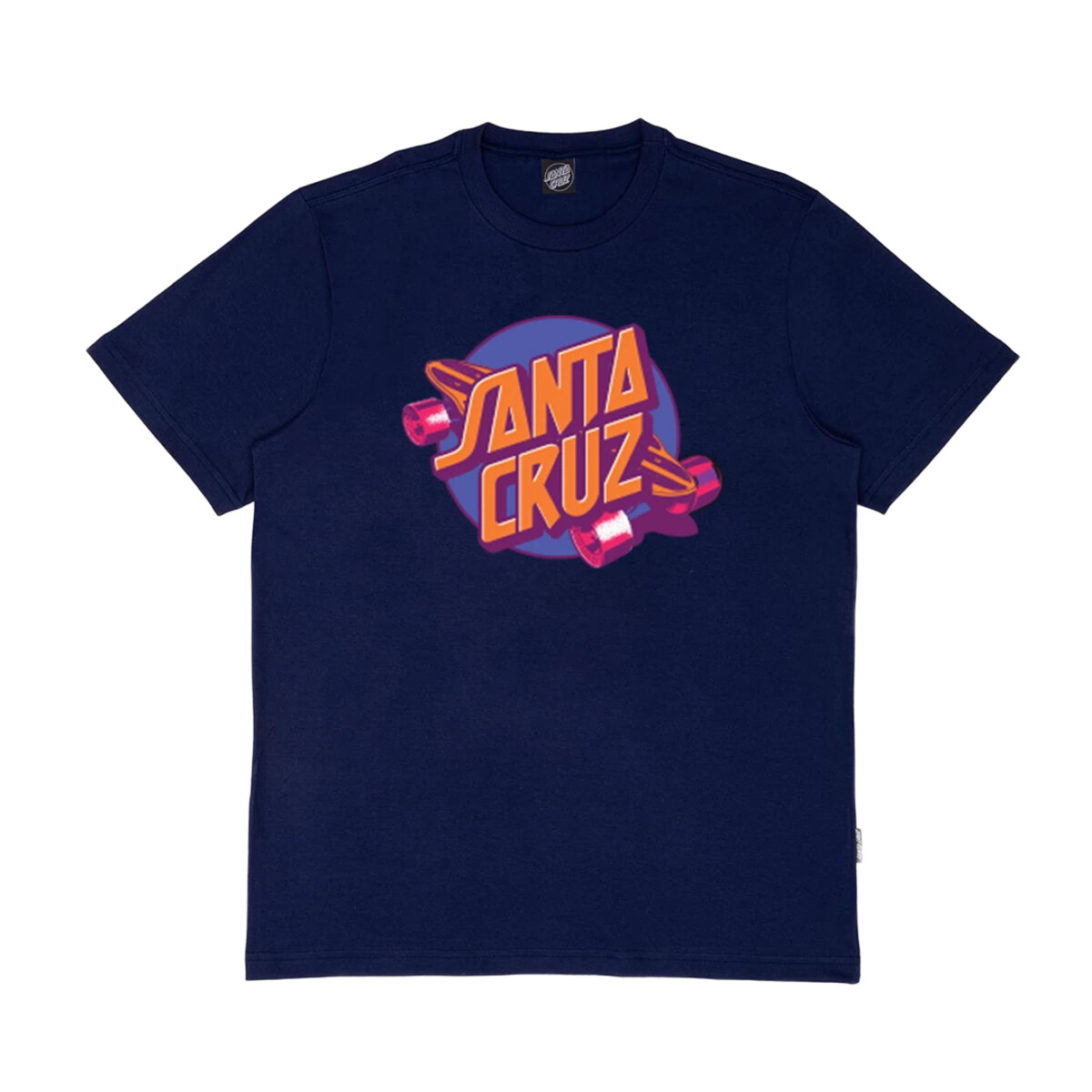 Remera Santa Cruz Summer 76 Fro - Azul 