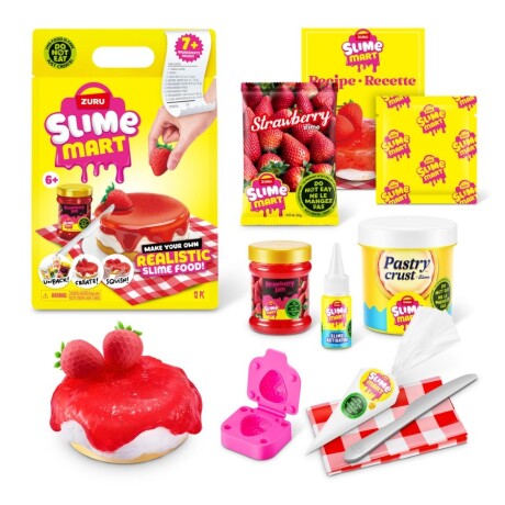 Slime Mart Shopping Bag 15901A Cheese Cake De Frutilla Ub 001