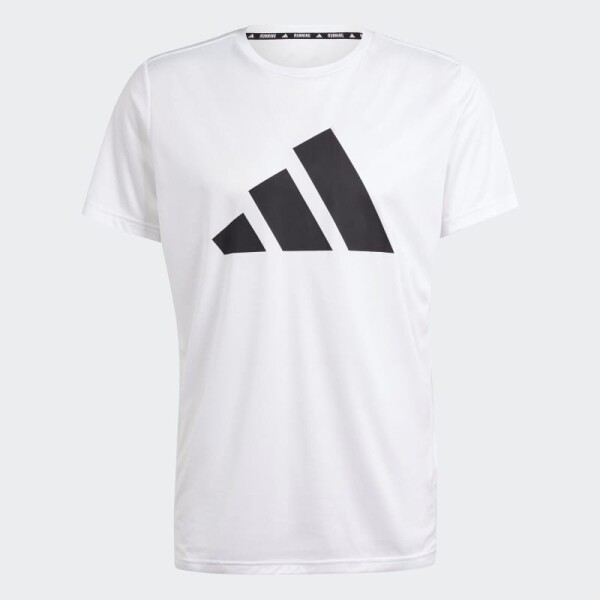 Remera Adidas Run It Tee Blanco
