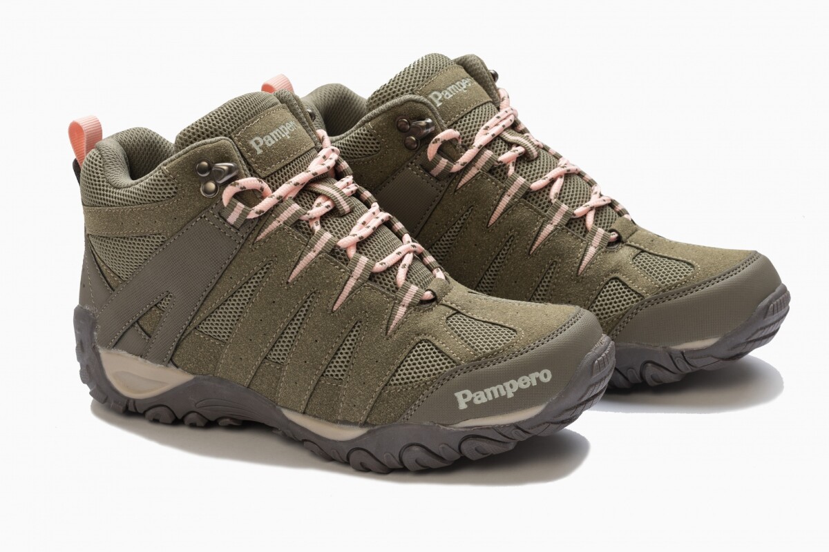 BOTINA FOREST Oliva/beige