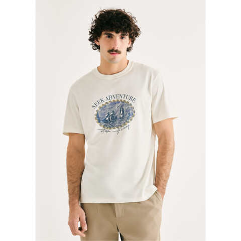 CAMISETA MM OFF WHITE