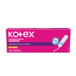 KOTEX TAMPONES SUPER PAQ. X 20 UNIDADES única