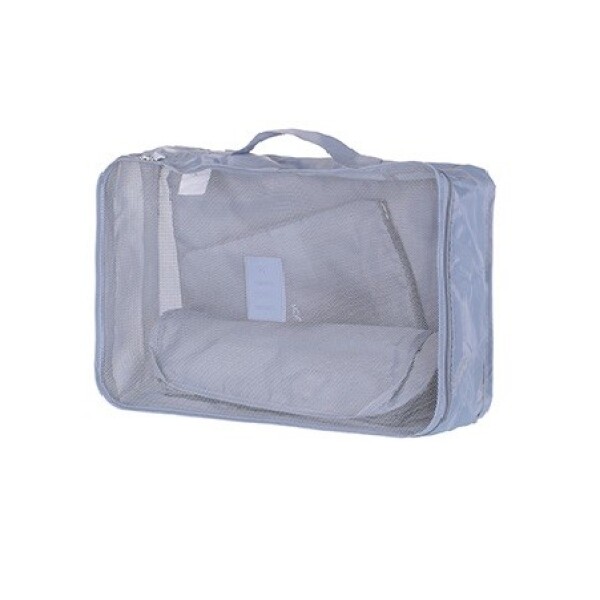 Set organizadores de viaje plegables 4 pcs gris