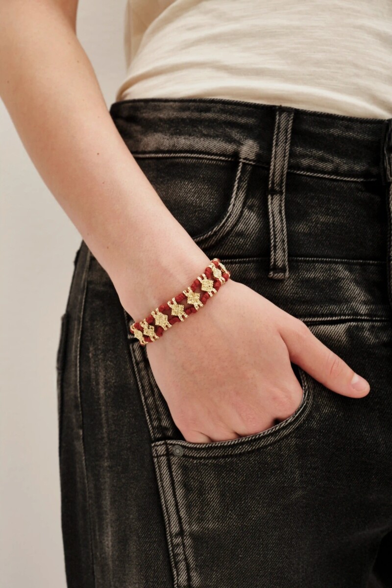 Pulsera Ethnic Square 