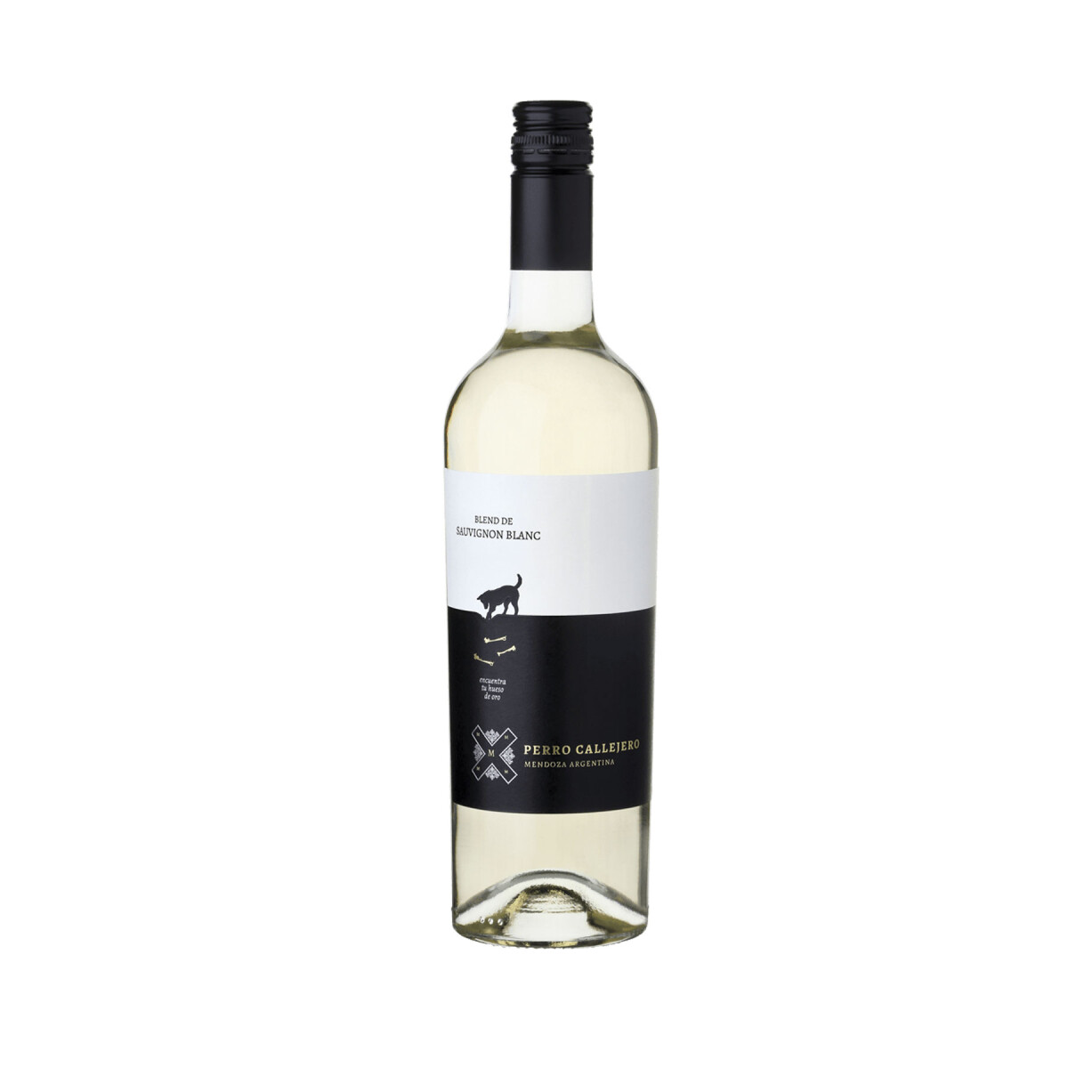 Vino Sauvignon Blanc perro callejero 750ml Mosquita Muerta 