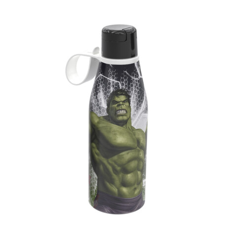 Botella Plástica 530ml con Agarre Hulk