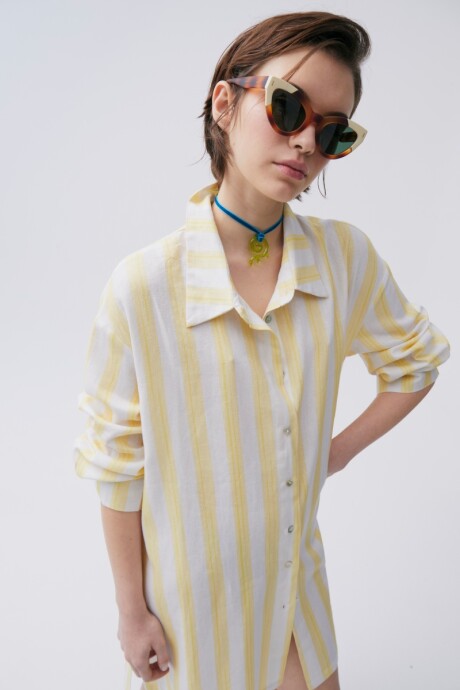 Camisa Cádiz Amarillo