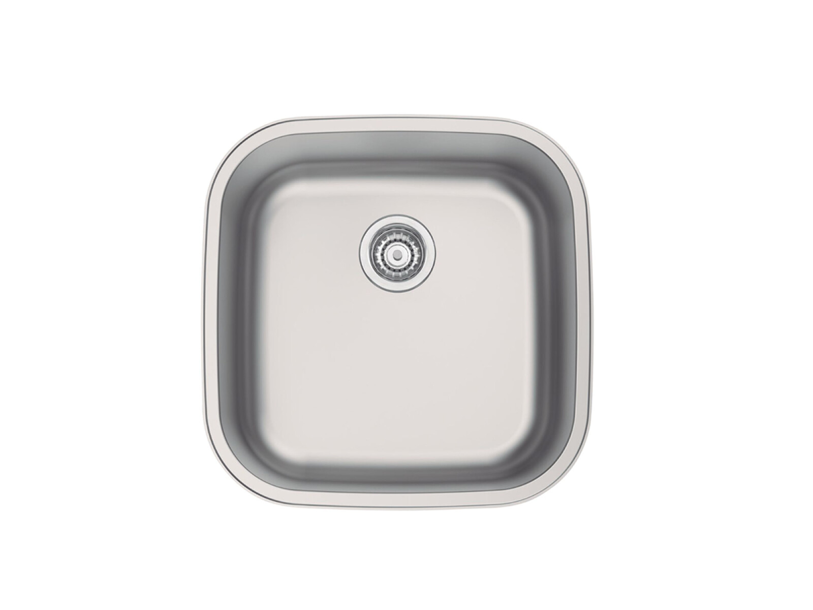 Pileta De Cocina Valvula 4 Y 1/2 200Mm Profundidad Simple 