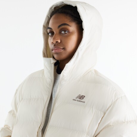 Campera Lifestyle New Balance de Dama Boston WJ62V5SNLIN CHARCOAL HEATHER