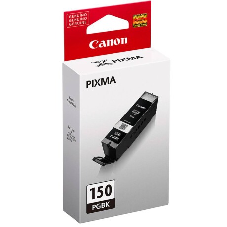 Canon Cartucho de Tinta Original PGI-150PGBK Negro. 15ML. 300 Paginas. Compatible: Pixma MG6310 / Pi 001