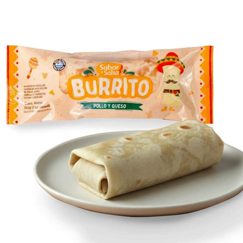 BURRITOS DE POLLO Y QUESO X 1 BURRITOS DE POLLO Y QUESO X 1