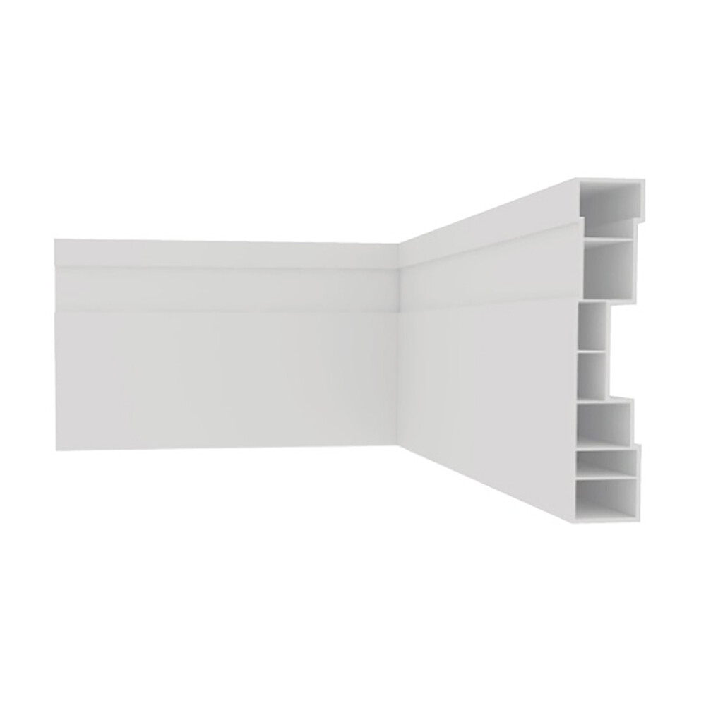 PLASBIL ZOCALO 15mm 7cm.x2.40ml. BLANCO Plasbil Zocalo 15mm 7cm.x2.40ml. Blanco