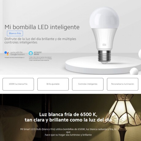 Lámpara Xiaomi Mi Smart blanco frío V01