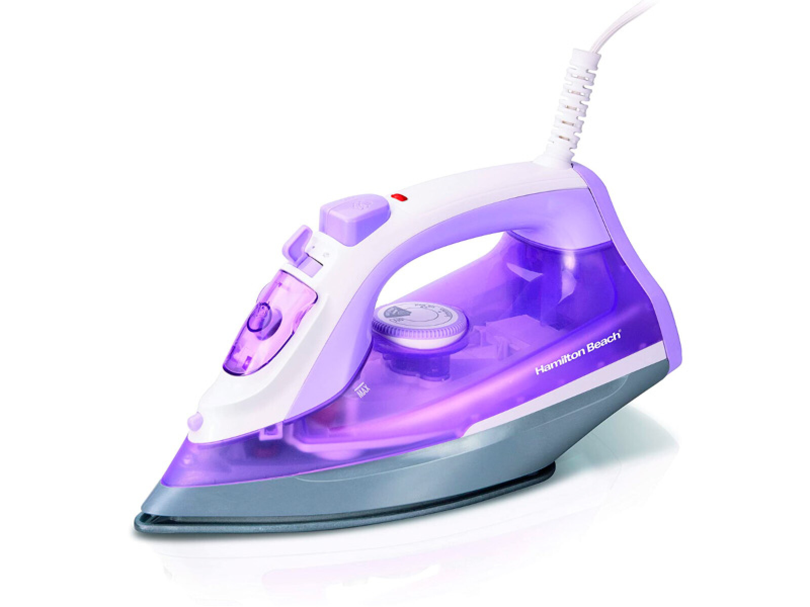 PLANCHA A VAPOR HAMILTON BEACH, SUELA ANTIADHERENTE 