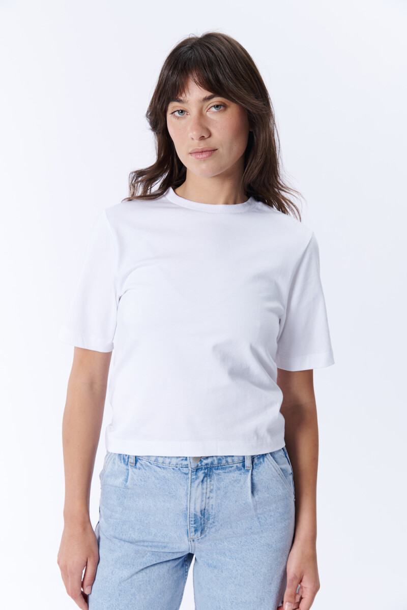 Remera manga corta nudo Crudo