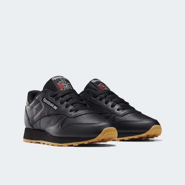 Championes Reebok Leather Core Black/pure Grey 5/reebok Rubber Gum-03