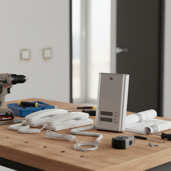 Portero Electrico Doble C/ Intercomunicador 3208 Timbre 220V Color Plateado