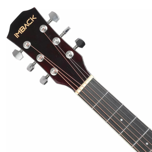 Guitarra Electroacústica para Diestros con Funda Color Natural gui002 Guitarra Electroacústica para Diestros con Funda Color Natural gui002