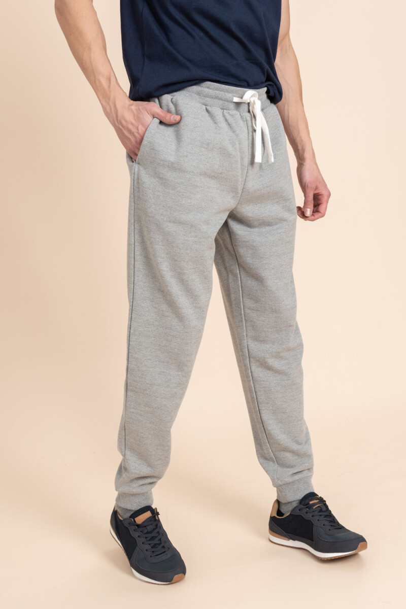 Pantalón deportivo jogger Gris