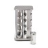 Especiero Giratorio 16 Frascos Vidrio Para Condimentos Cocina Acero Inoxidable Imback Especiero Giratorio 16 Frascos Vidrio Para Condimentos Cocina Acero Inoxidable Imback