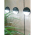 Lampara Solar Farol Redondo Sensor Luz Aplique Caminero Lampara Solar Farol Redondo Sensor Luz Aplique Caminero