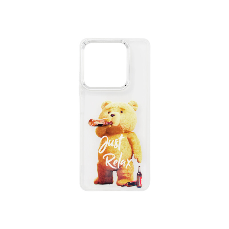 Protector para Xiaomi Redmi Note 13 Pro 5G transparente oso Protector Para Xiaomi Redmi Note 13 Pro 5g Transparente Oso