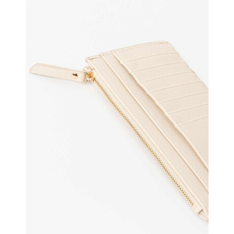 Billetera Formato Fichero Blanco Crudo