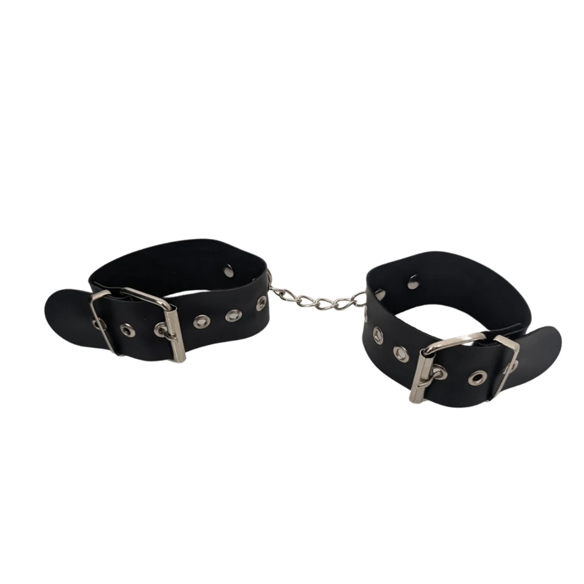 Esposas Medianas Con Cadenas De Cuero 