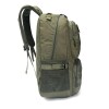 Mochila Táctica Camping 35L Bencor Militar Lona Reforzada Verde liso