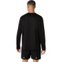 Polo Running Fujitrail Logo LS Top Hombre Performance Black/carrier Grey/cool Grey