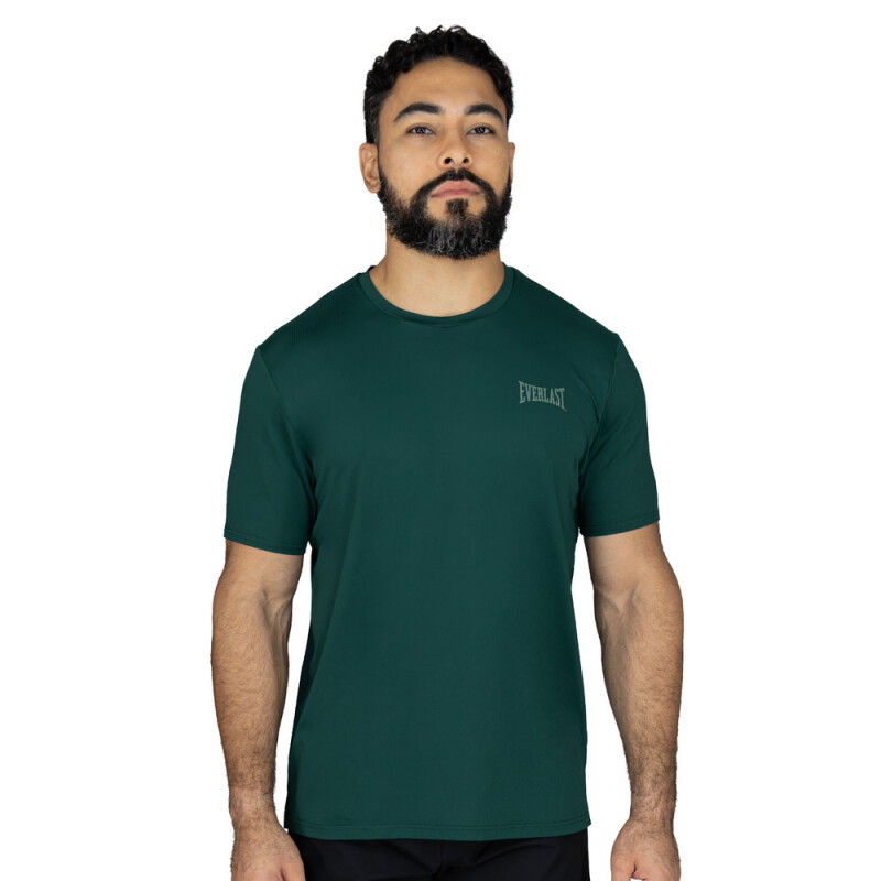 TSHIRT MEN POLY/SPX EVERLAST GLACIER GN M6 VERDE