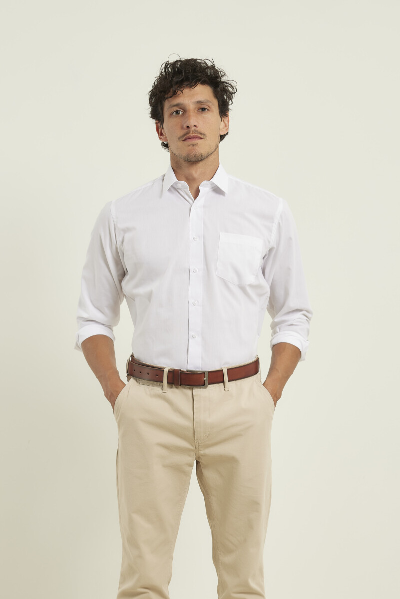 CAMISA HARRINGTON URBAN - Blanco 