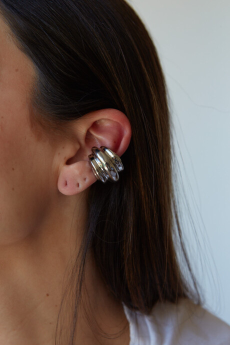 EAR CUFF SUPERNOVA SILVER