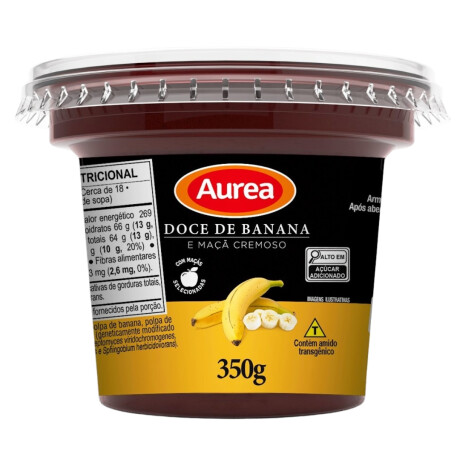 Mermelada de Banana 350g AUREA Mermelada de Banana 350g AUREA