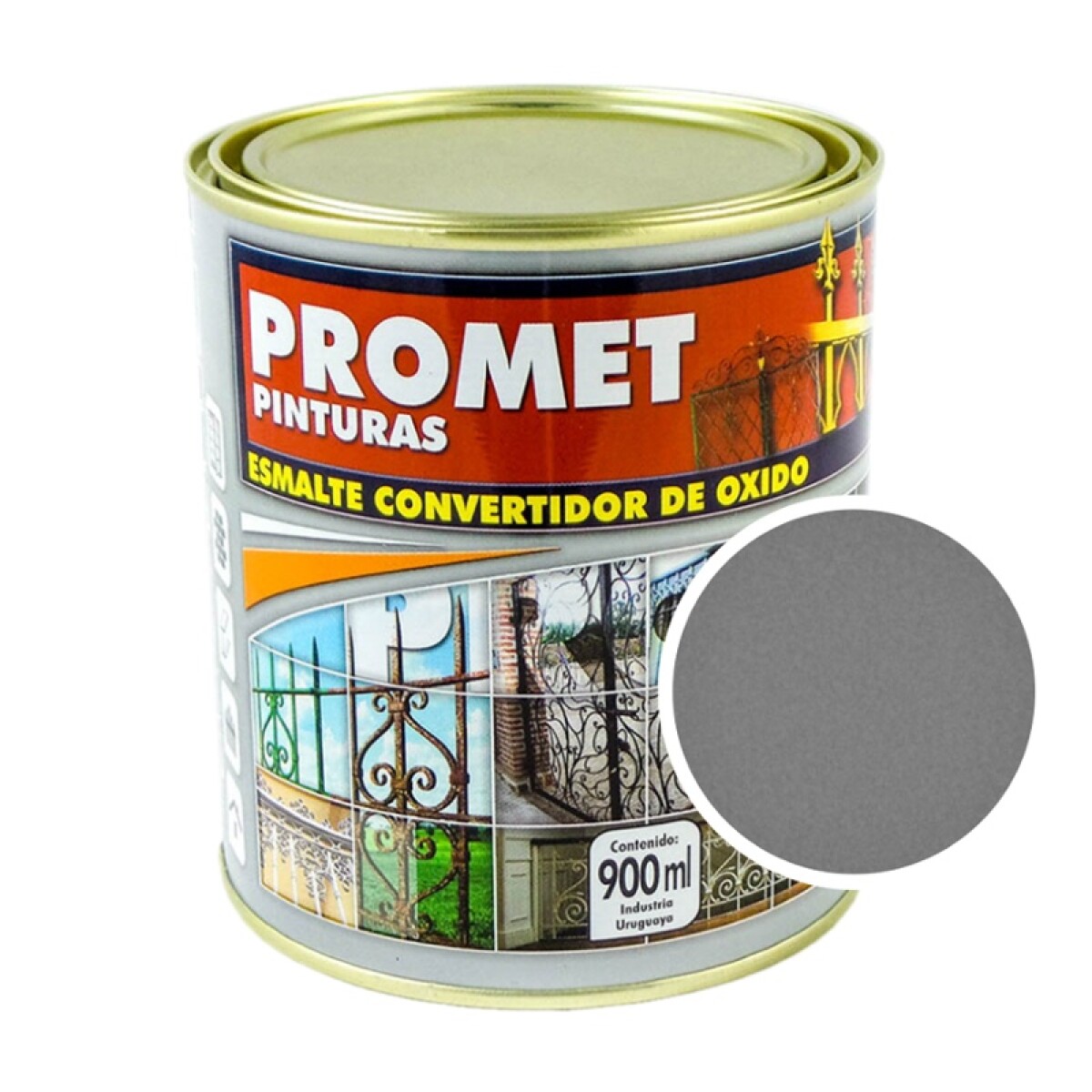 Esmalte Convertidor Grafito Claro 0.9 Lt 